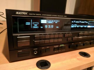 Vintage Sanyo ULTRX R100 200W Stereo Amplifier Receiver RARE DBX DIGITAL 1984 8