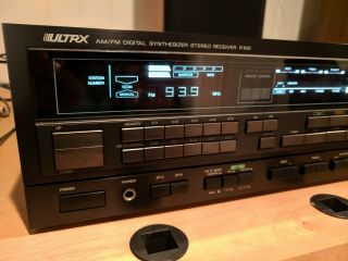 Vintage Sanyo ULTRX R100 200W Stereo Amplifier Receiver RARE DBX DIGITAL 1984 9