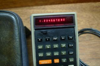 HP - 70 ULTRA RARE VINTAGE FINANCIAL CALCULATOR PERFECTLY 4