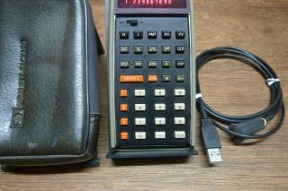 HP - 70 ULTRA RARE VINTAGE FINANCIAL CALCULATOR PERFECTLY 5
