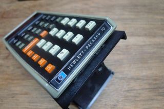 HP - 70 ULTRA RARE VINTAGE FINANCIAL CALCULATOR PERFECTLY 7