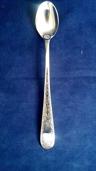 Old Maryland Engraved By Kirk Sterling Infant Feeding Spoon Out Of Bag