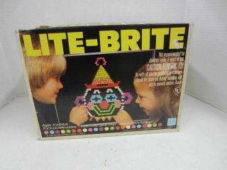 Vintage 1981 Hasbro Lite - Brite Nrfb Light Bright