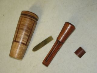 Vintage Unknown Laminated Duck Call 2