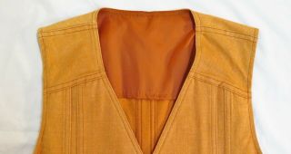 Vintage 1970 ' s Separate - Lees by Lee Rust Colored Soft Fabric Leisure Suit 42L 8