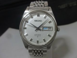 Vintage 1968 Seiko Automatic Watch [lord Matic] 23j 5606 - 7040 Lm