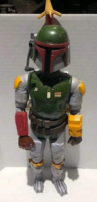 Vintage Star Wars Boba Fett 12 Inch W Belt And Jetpack W/ String 1979