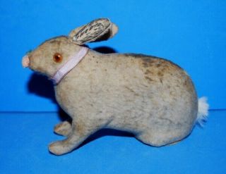 Antique Germany Felt Rabbit Candy Container 2