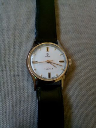 Vintage Tudor Hand - Winding White Dial Men 