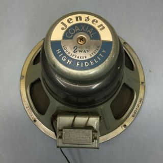 Vintage Jensen St - 875 H222 C5662 - - 12 " 2 Way Coaxial Speaker - - - 220321