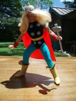 Mego vintage Marvel 8 inch Mighty Thor action figure 2