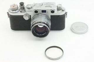 【N Rare】Nicca type - 5 Rangefinder Film Camera w/5cm F2.  0 From Japan 0353 10