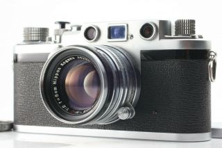 【n Rare】nicca Type - 5 Rangefinder Film Camera W/5cm F2.  0 From Japan 0353