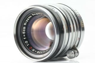 【N Rare】Nicca type - 5 Rangefinder Film Camera w/5cm F2.  0 From Japan 0353 5