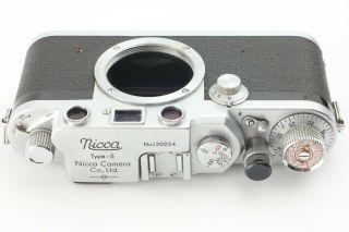 【N Rare】Nicca type - 5 Rangefinder Film Camera w/5cm F2.  0 From Japan 0353 9
