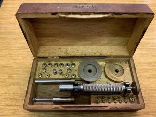 Vintage G Boley Watchmakers Screw Head Polishing Lathe Tool