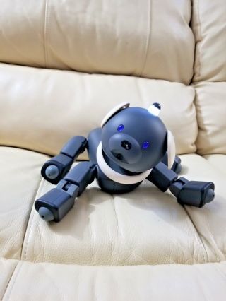 Sony Aibo ERS - 312 Macaron Robotic Dog - Grey - Imported from Japan RARE 4
