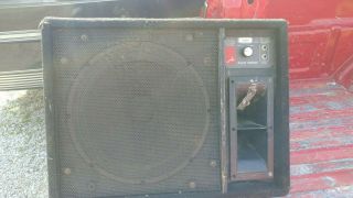 Fender Model 1275x Vintage Stage Speaker Or Monitor All Look