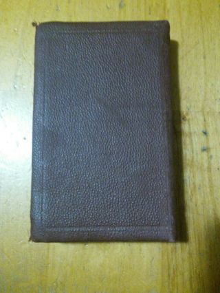 1941 WWII US Army testament Pocket Bible GIDEON Roosevelt Military 2
