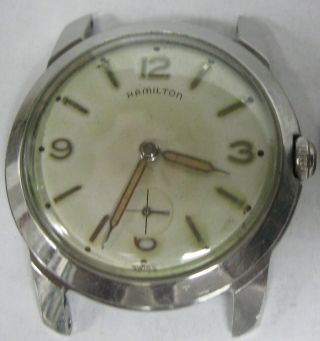 Mens Vintage Hamilton 17 Jewel Wristwatch Keeps Time