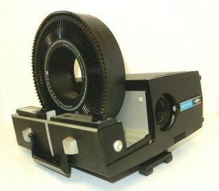 Vintage Sawyer Rotomatic Model 717a 35mm Slide Projector W/original Box