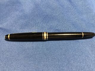 Vintage Montblanc Meisterstuck Tiffany & Co.  Pen Black & Gold Ballpoint Pen
