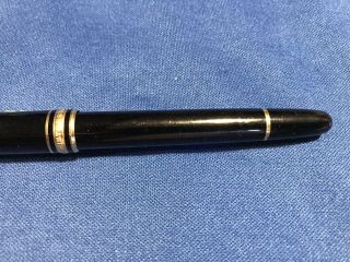 Vintage Montblanc Meisterstuck Tiffany & Co.  Pen Black & Gold Ballpoint Pen 3