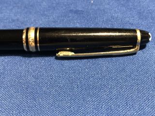 Vintage Montblanc Meisterstuck Tiffany & Co.  Pen Black & Gold Ballpoint Pen 4