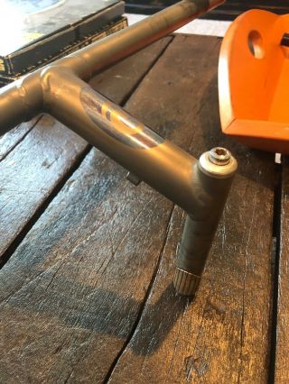 One Off Titanium Quill Bar Stem Combo 1” Quill Vintage Mountain Bike Rare 3