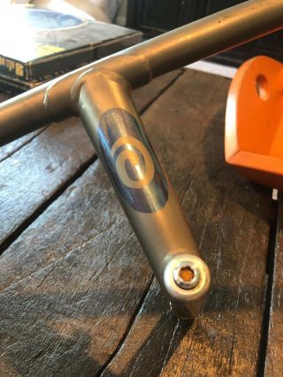 One Off Titanium Quill Bar Stem Combo 1” Quill Vintage Mountain Bike Rare 4