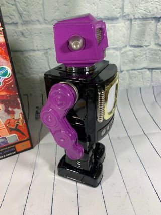 RARE SPACE DOOM ROBOT/METAL HOUSE/MIB/JAPAN Purple And Black Color 8