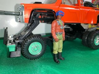 MASK Kenner vintage Firecracker pickup truck M.  A.  S.  K.  action figure toy box vtg 9