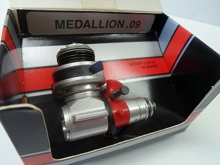 Collectable Vintage Cox Medallion.  099 Glow Engine With Throttle Muffler Nib.