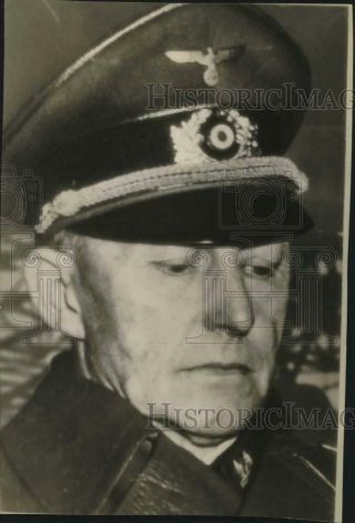 Press Photo World War Ii German Colonel General Alfred Josef Ferdinand Jodl