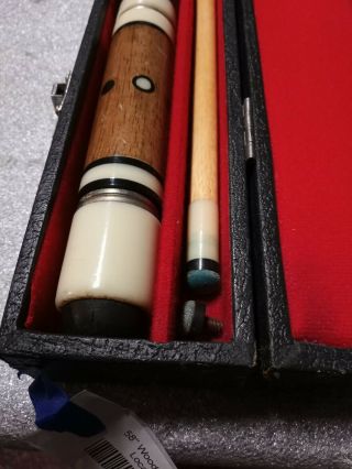 Vintage 5 Piece Pool cue with hard case 7