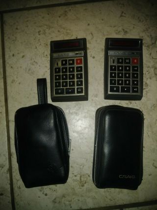 Vintage Craig 4501 Calculator