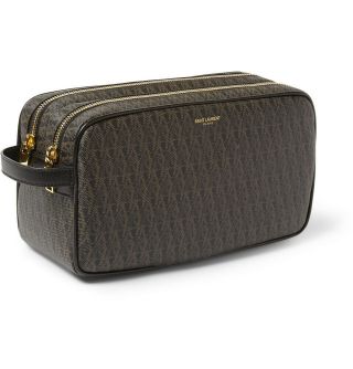 £890 Rare Yves Saint Laurent Ysl Toiletry Bag Duffle Travel Backpack Wash Wallet