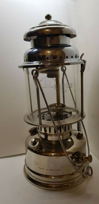 Rare Radius No.  115 Pressure Kerosene Lamp Lantern