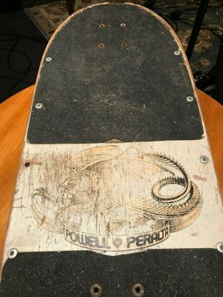 Vintage Skateboard Deck - 1983 OG Tony Hawk Pig - Powell Peralta Alva Dog Town 4
