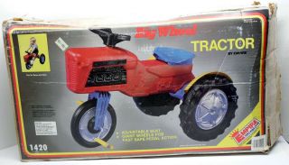 Vintage 1983 Empire Toys Big Wheel Ride On Pedal Tractor No.  1420