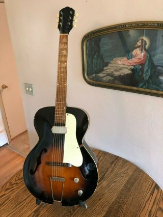 VINTAGE KAY ARCHTOP ELECTRIC GUITAR 11