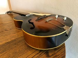 VINTAGE KAY ARCHTOP ELECTRIC GUITAR 7