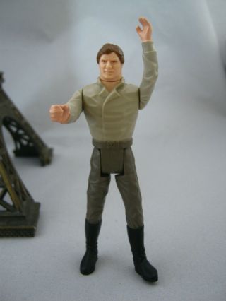 Star wars Vintage Han Solo In Carbonite figure 1984 100 complete 3