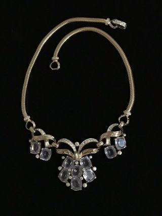Vintage Gorgeous “the Look Of Real” Rhinestone Jomaz Necklace