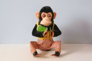 Jolly Chimp Toy - Vintage Monkey w/ Box & Tag - Not - - Daishin 2