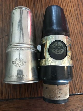 Vintage Selmer Paris C Star Alto Clarinet Mouthpiece “oval On The Table” Model