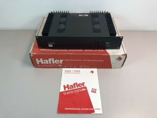 Rare Hafler 9303 Trans Nova Professional Power Amplifier - Amp