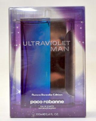 Ultraviolet Man Aurora Borealis Edition 3.  4oz Eau De Toilette Spray (vintage)