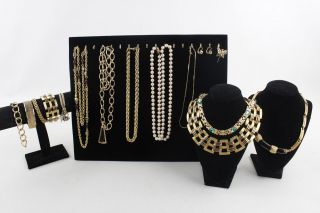 15 X Vintage 1980s Monet Jewellery Inc.  Necklaces,  Bracelets,  Faux Pearl