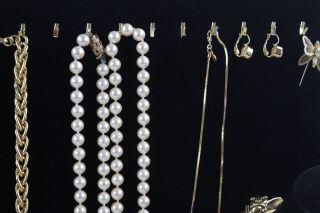 15 x Vintage 1980s MONET JEWELLERY inc.  Necklaces,  Bracelets,  Faux Pearl 8